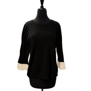 Vila Milano Black Sweater Blouse – XL – EUC